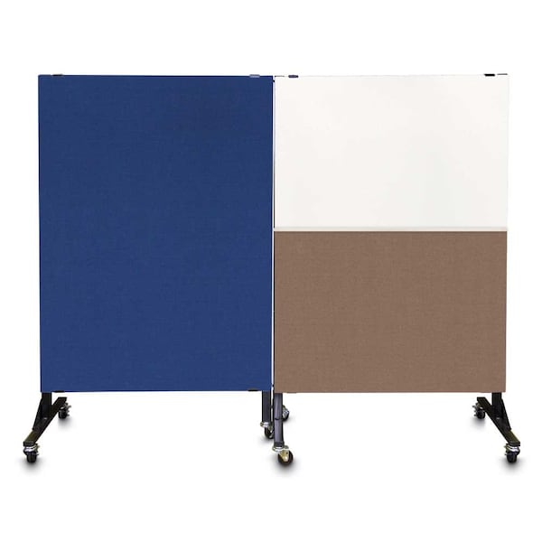Sliding Door Indoor Enclosed Corkboard, 4